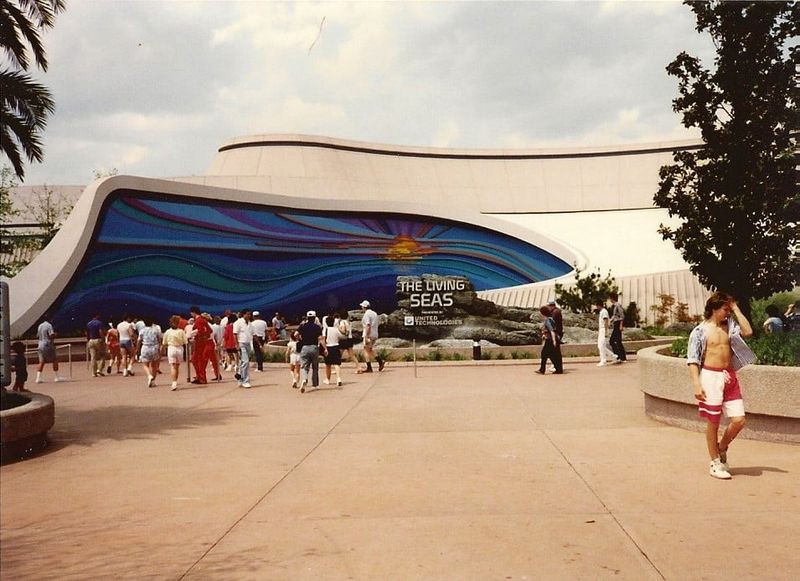 The Living Seas Pavilion Before the Nemo Makeover