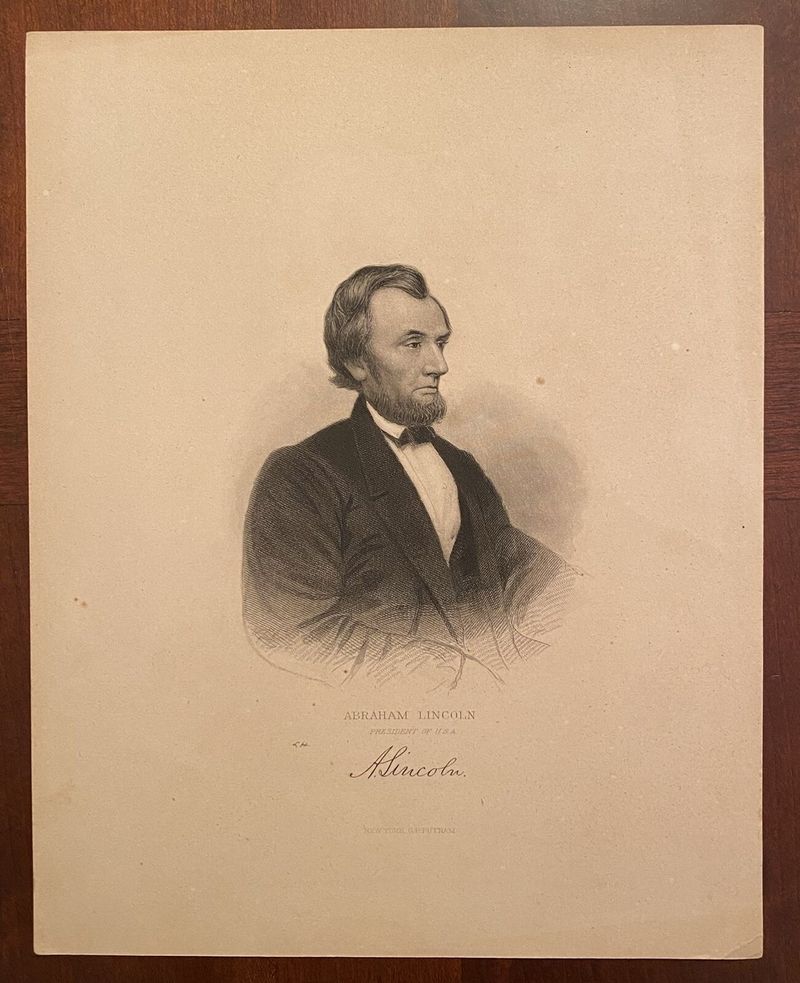 An Engraving of Abraham Lincoln—Before He Was President