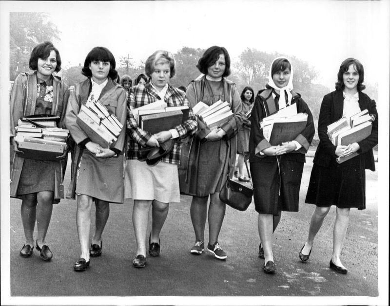 No Backpacks (Only Book Straps Allowed)