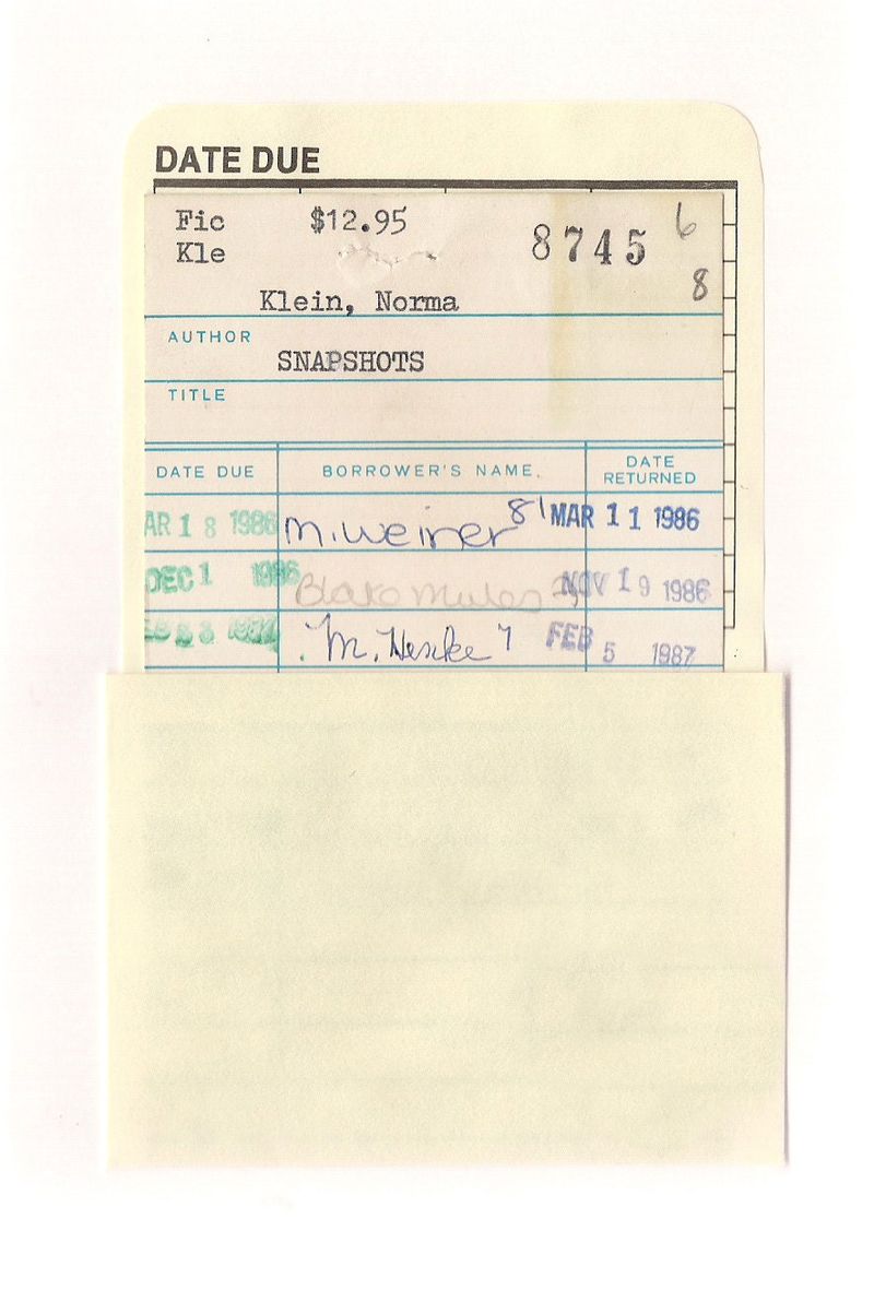 A Library Card