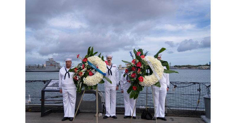 The Solemn Ceremony at Sea