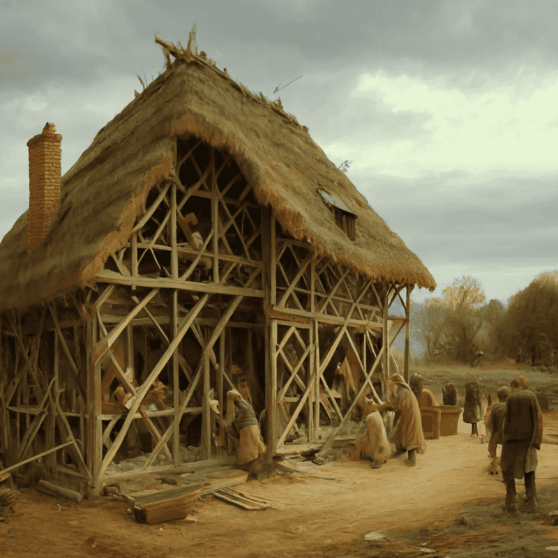 Wattle & Daub Houses 🏠 → Skyscrapers