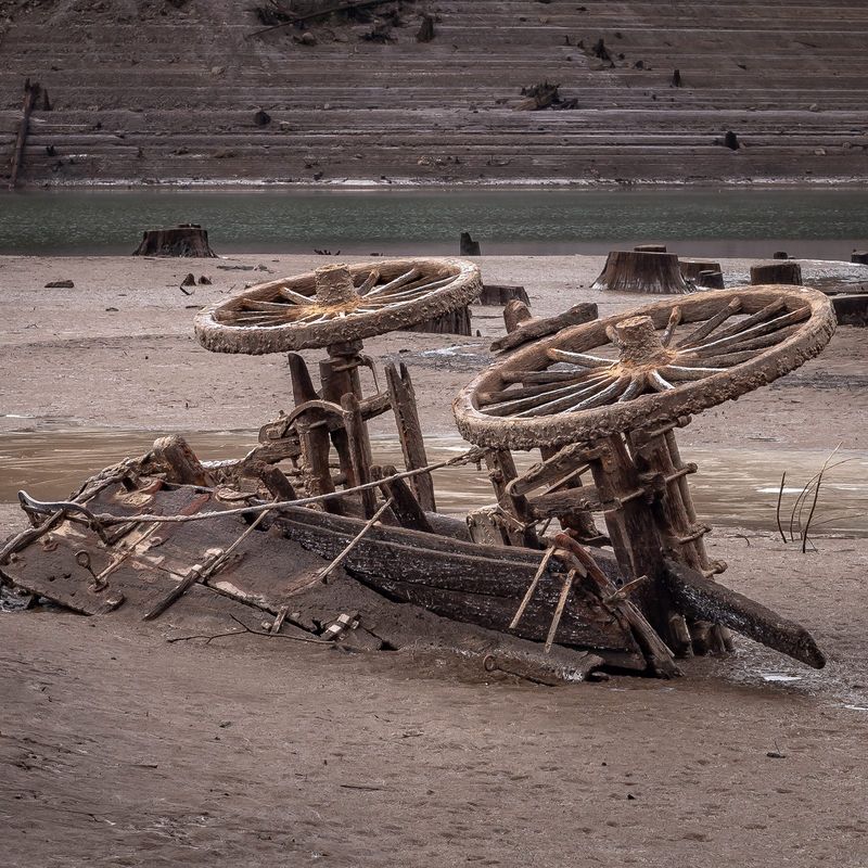 Hand-Digging for Wagon Wheel Repairs