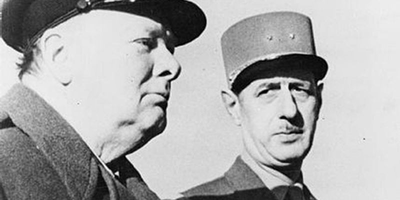 Churchill vs. De Gaulle: Allied Leaders at Odds
