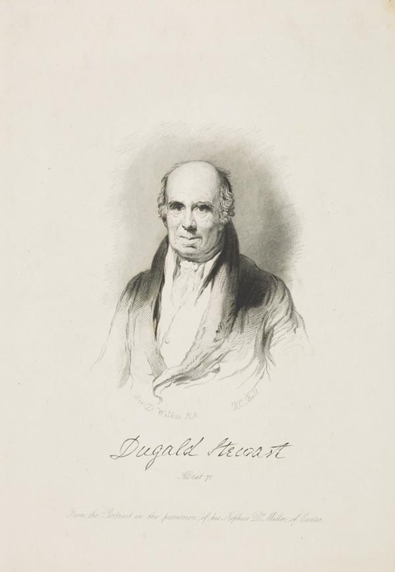 Dugald Stewart, Scottish Philosopher, 1828