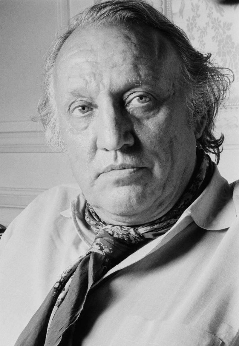 Joseph Losey, film director, 1984