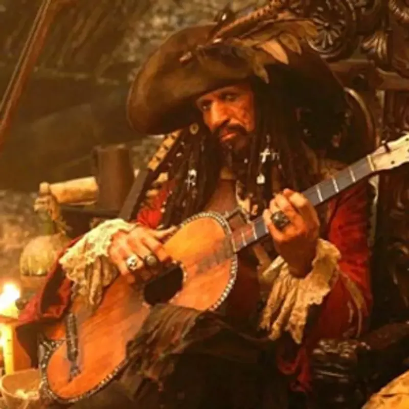 Keith Richards – Pirates of the Caribbean: At World’s End (2007)