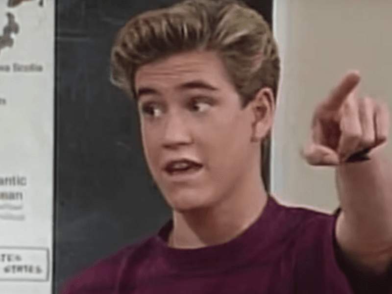 Zack Morris – Saved by the Bell