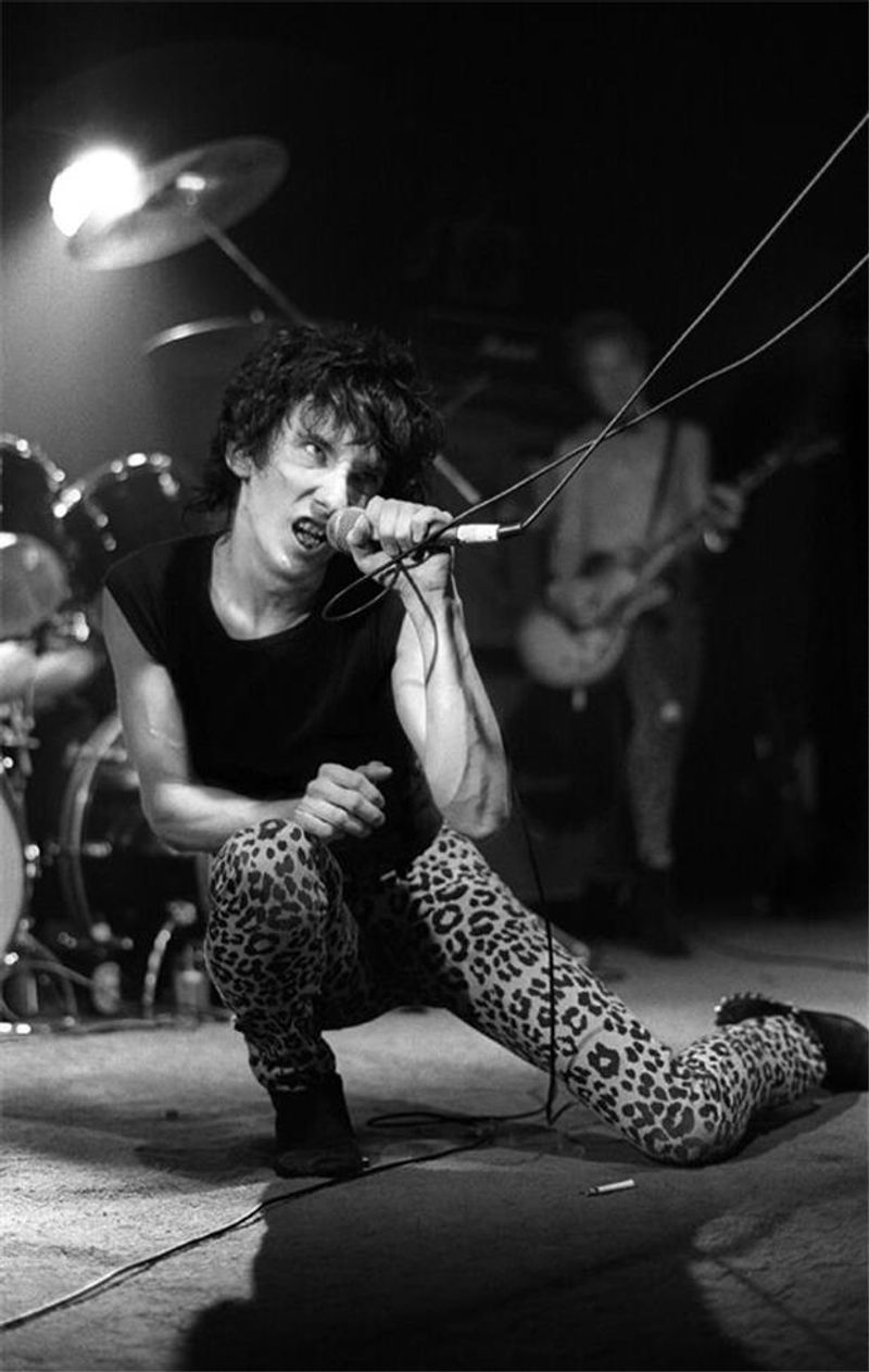 Stiv Bators, American punk rock vocalist, 1990