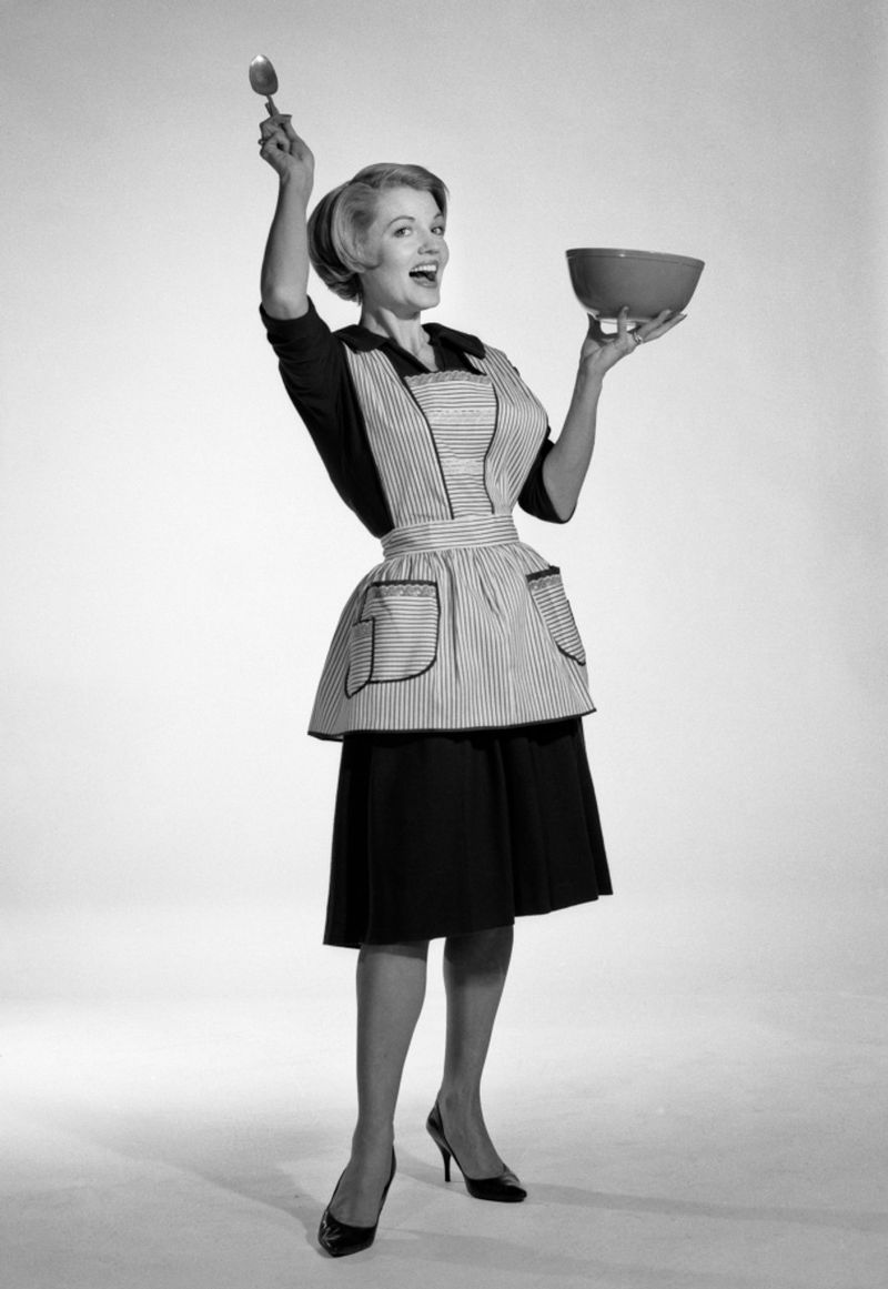 Change Into a Clean Dress and Fresh Apron