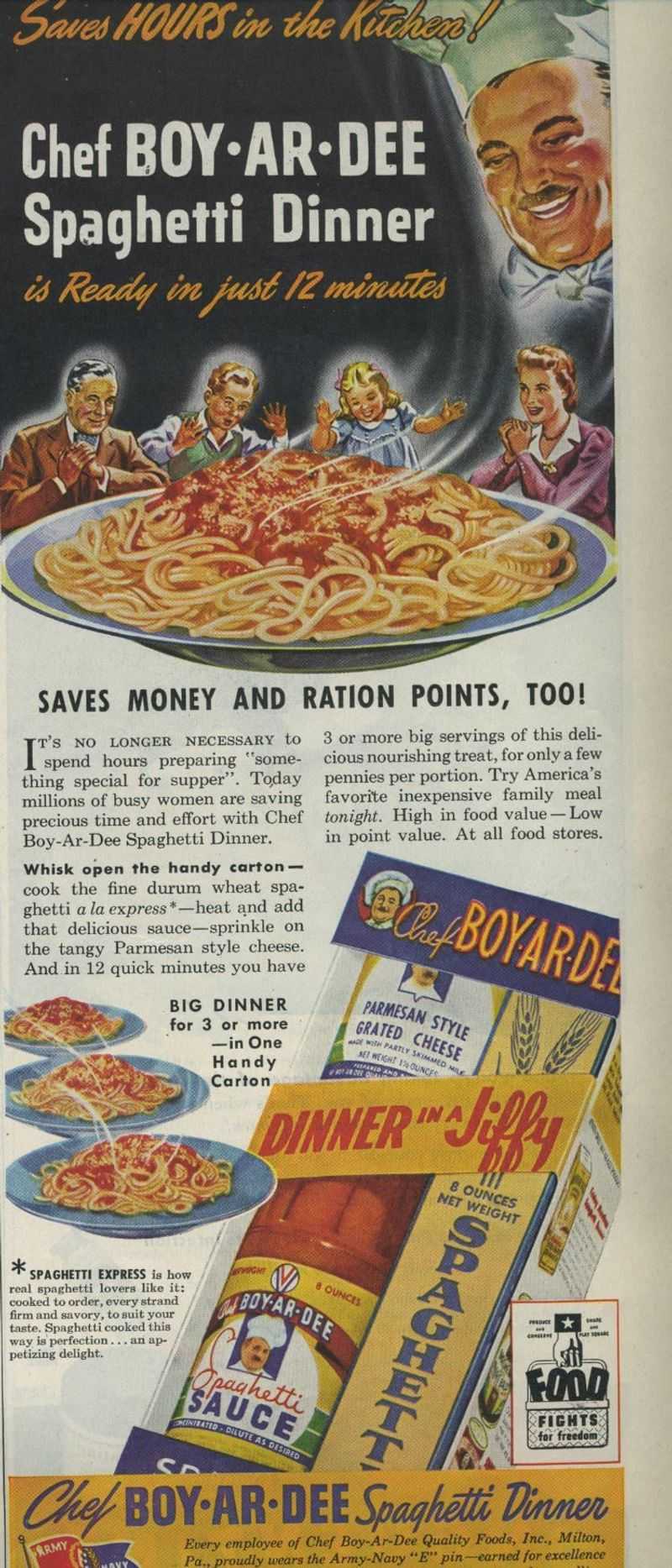 Chef Boyardee (The OG Italian-American Canned Pasta)