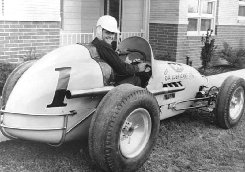 Bob Sweikert, American Indy 500 champion driver, 1956