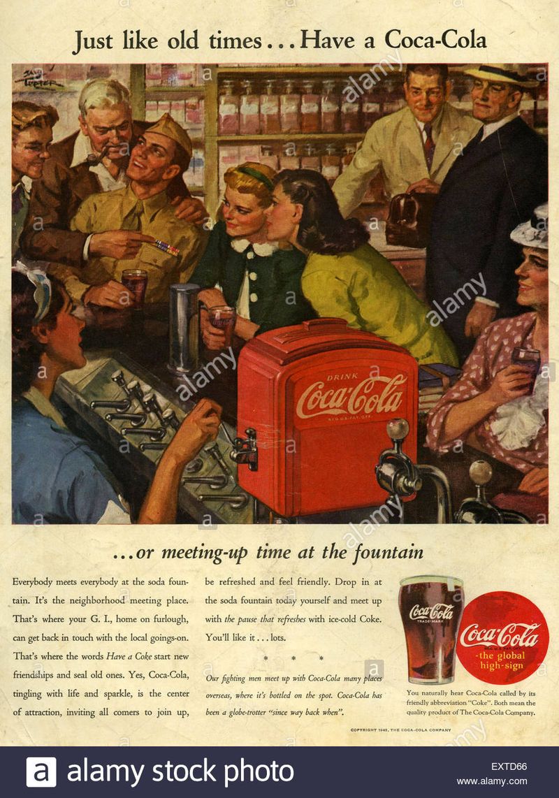 Coca-Cola's Rapid Rebranding Post-War