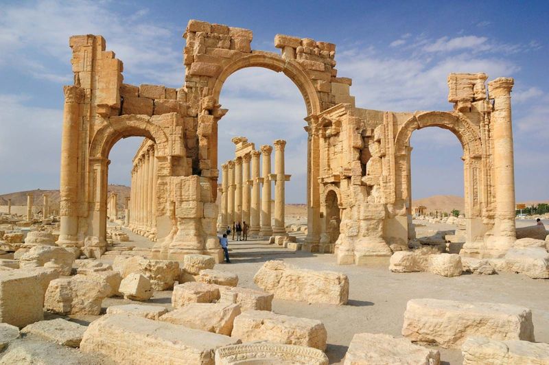 Palmyra, Syria - Stunning desert oasis ruins before war damage