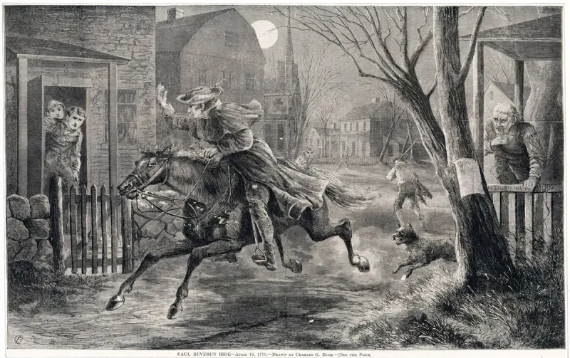 Paul Revere Rode Alone