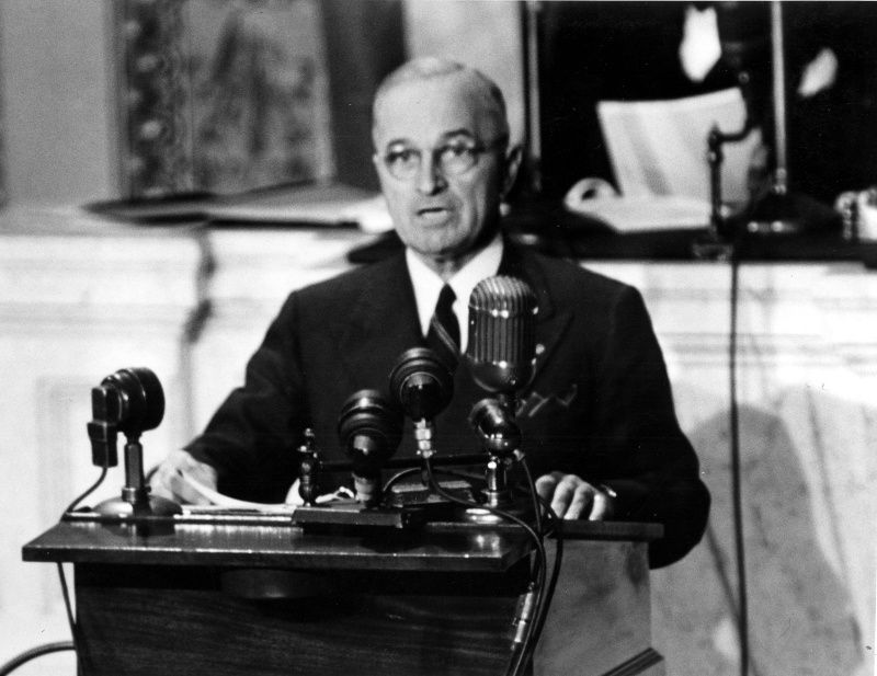 Harry Truman – Truman Doctrine Speech (1947)