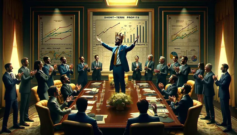 Prioritizing short-term profits