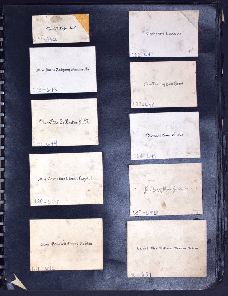 Formal Calling Cards