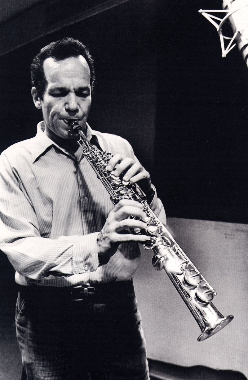 Steve Lacy, American jazz saxophonist and composer, 2004