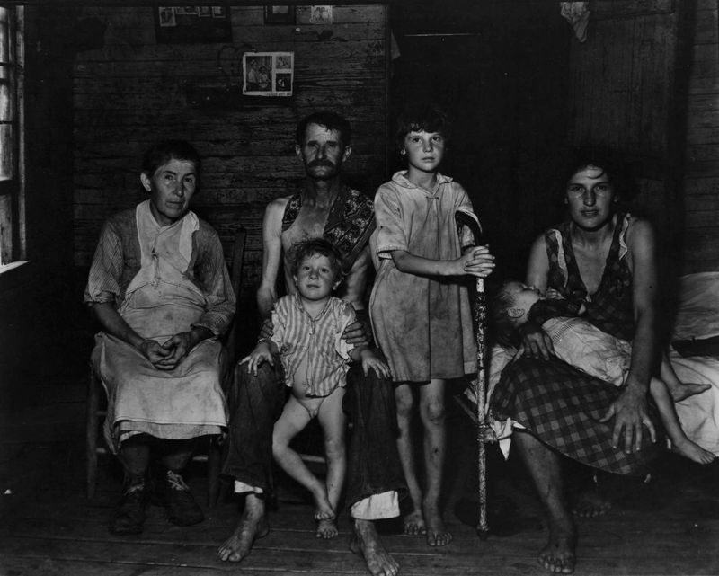 Coal Miner Family