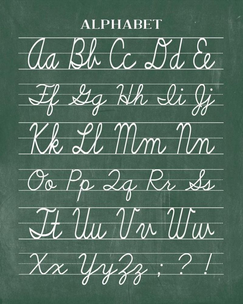 Cursive Writing – The Lost Art of Penmanship
