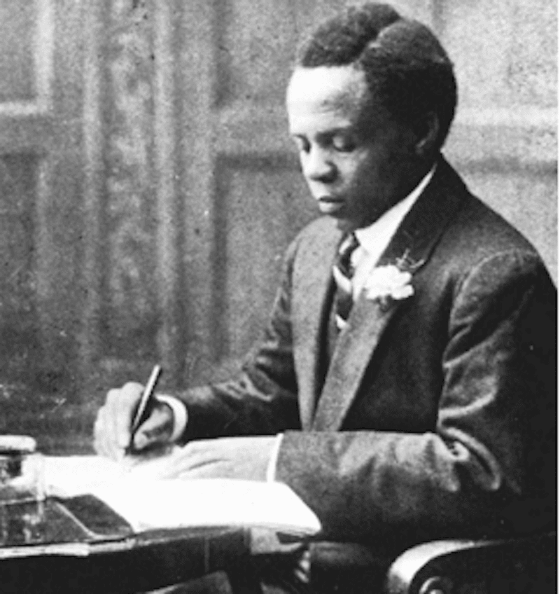 Sol Plaatje, South African journalist, linguist, and political activist, 1932