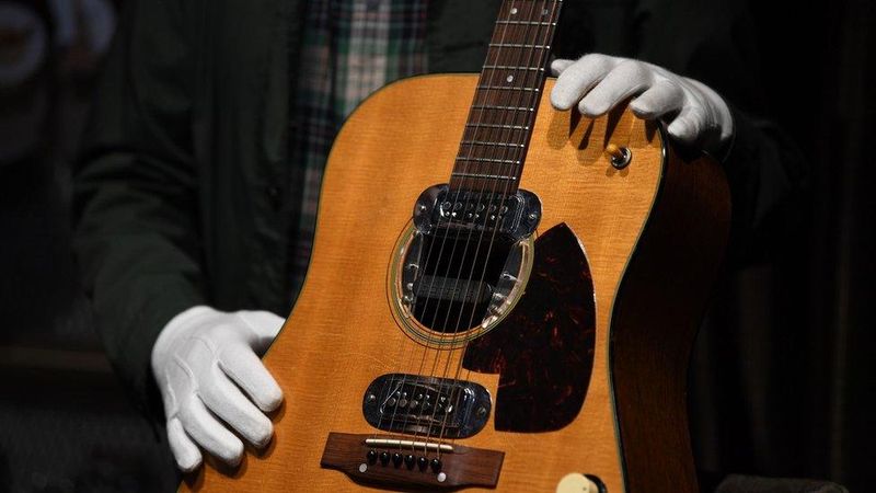 Kurt Cobain’s MTV Unplugged Guitar (1993)