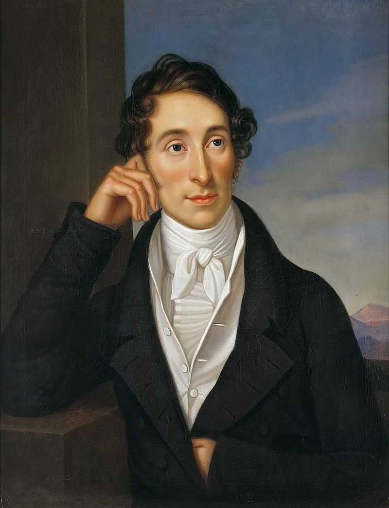 Carl Maria von Weber, German composer, 1826