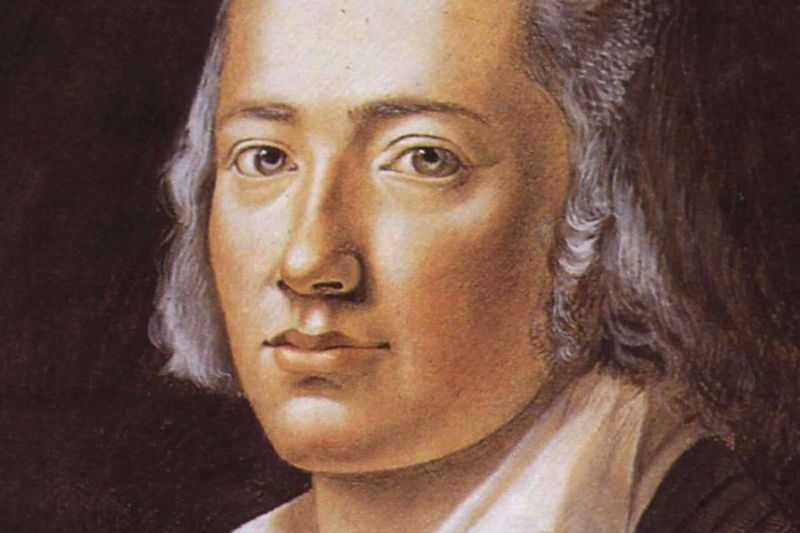 Friedrich Hölderlin, German Poet, 1843