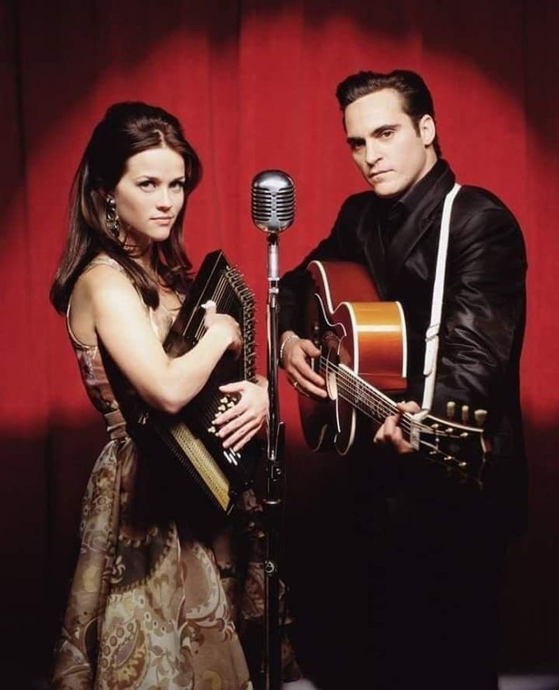 Joaquin Phoenix as Johnny Cash in Walk the Line