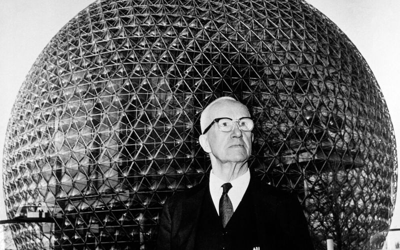 Buckminster Fuller, architect & futurist, 1983