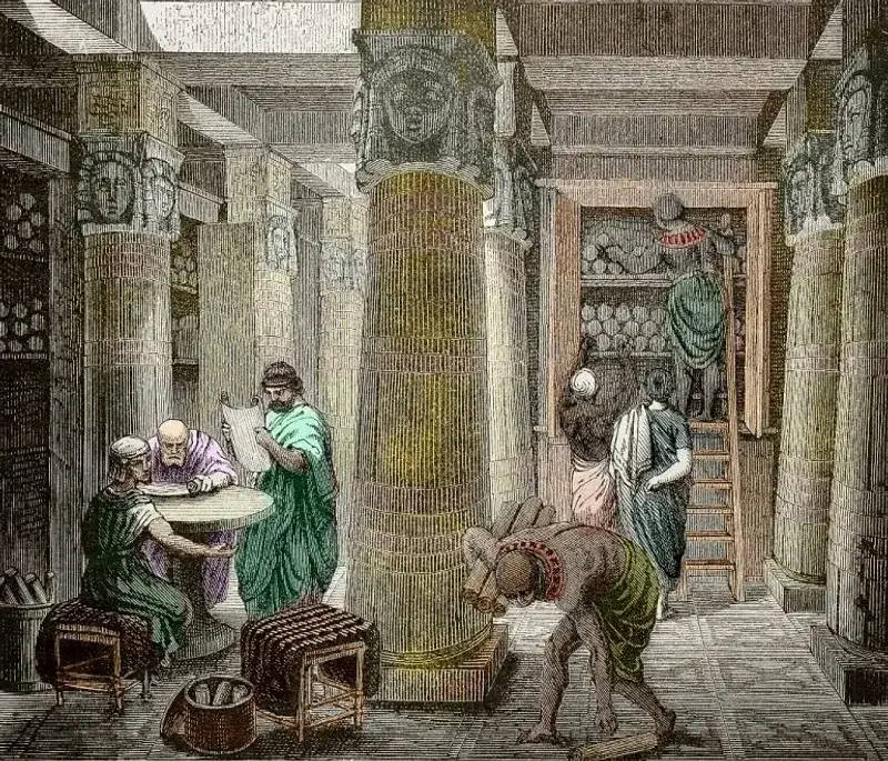 The Library of Alexandria Was Burned in One Catastrophic Fire