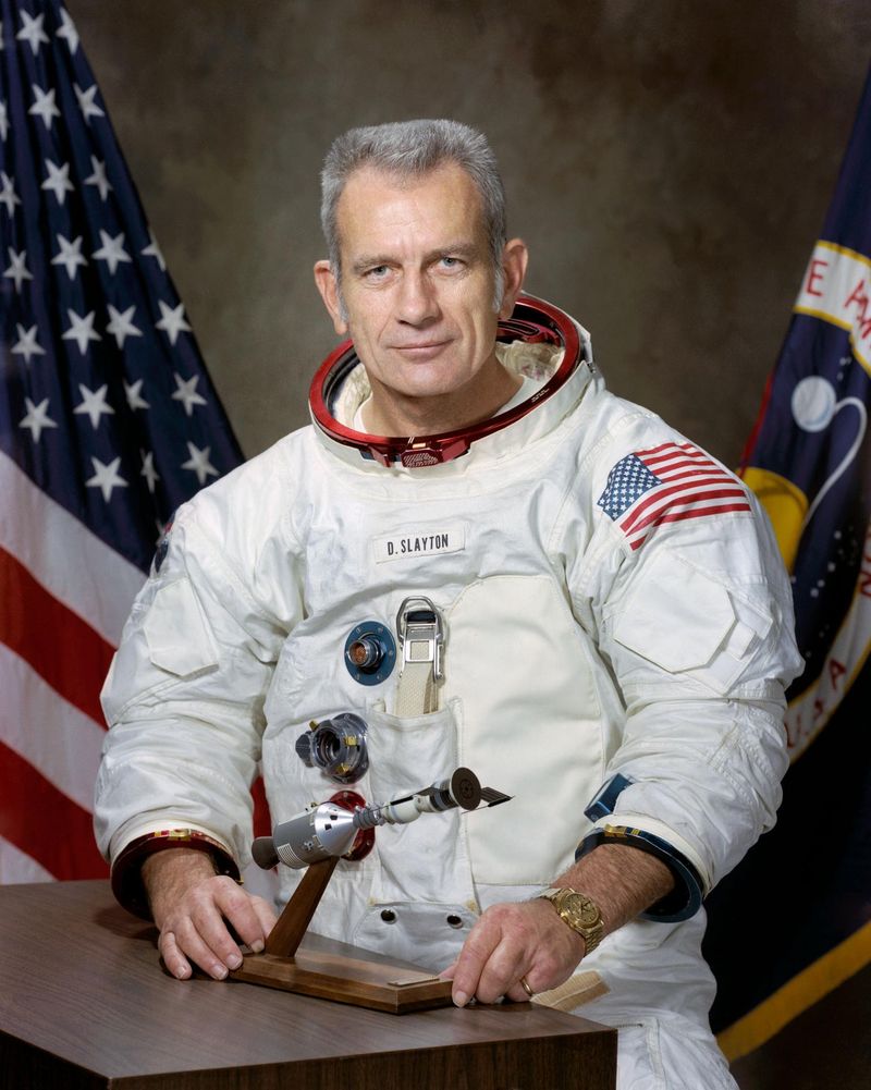 Deke Slayton, American astronaut, 1993