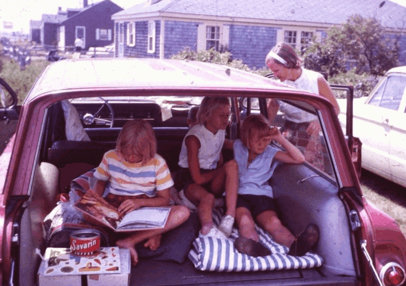 Ride in the front seat – Kids were always in the back (no seatbelts required).