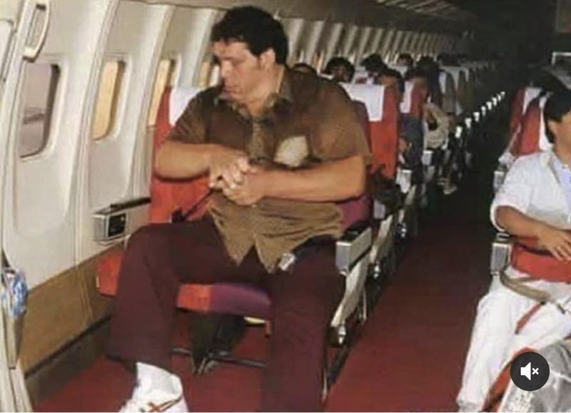 He Never Fit in Airplane Bathrooms