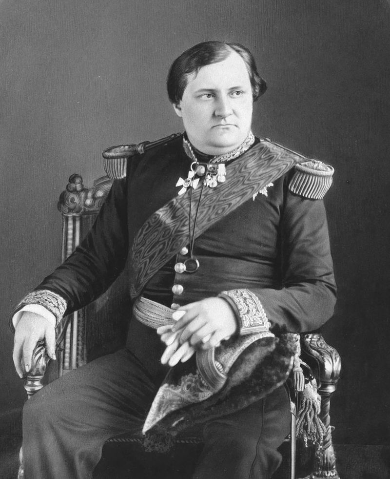Jérôme Napoléon Bonaparte, American farmer & social figure, 1870