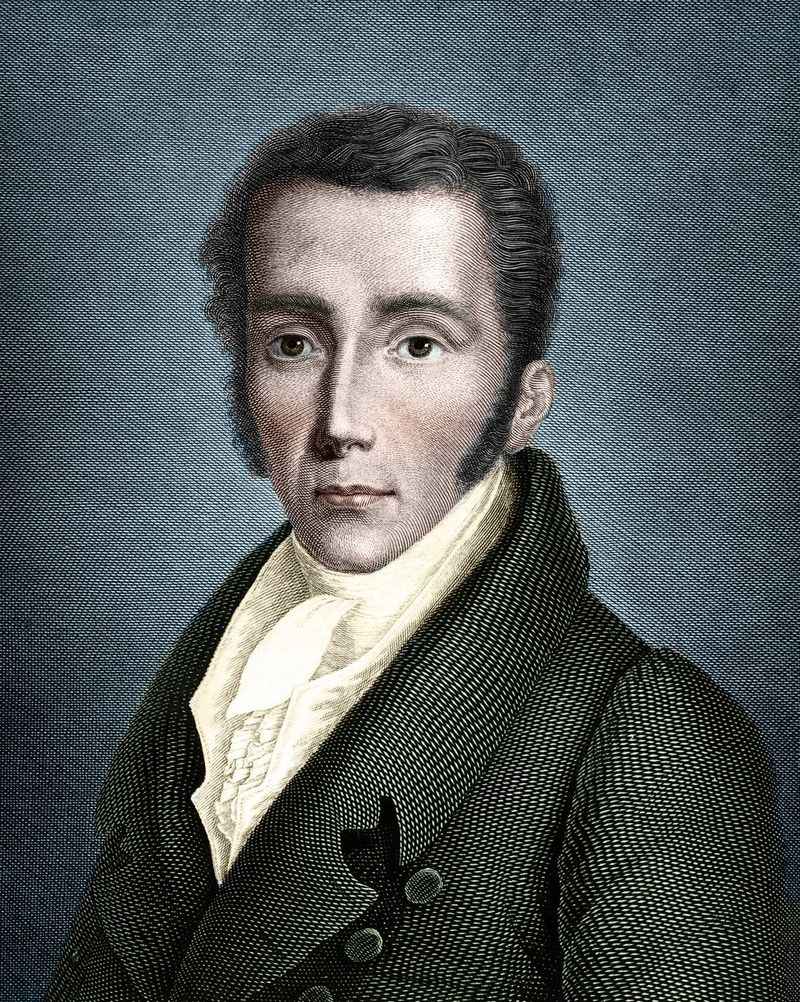 Joseph von Fraunhofer, German Physicist and Optician, 1826