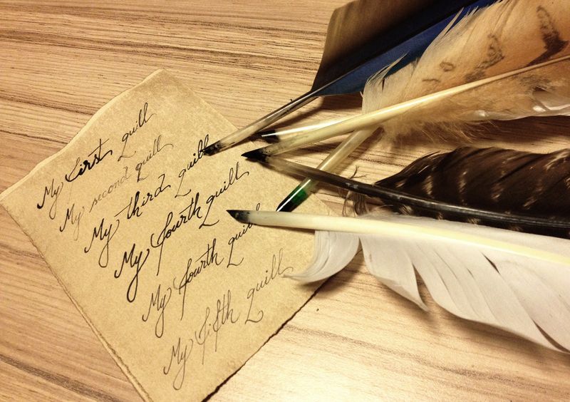 Goose Quill Pens 🖋️ → Ballpoint Pens