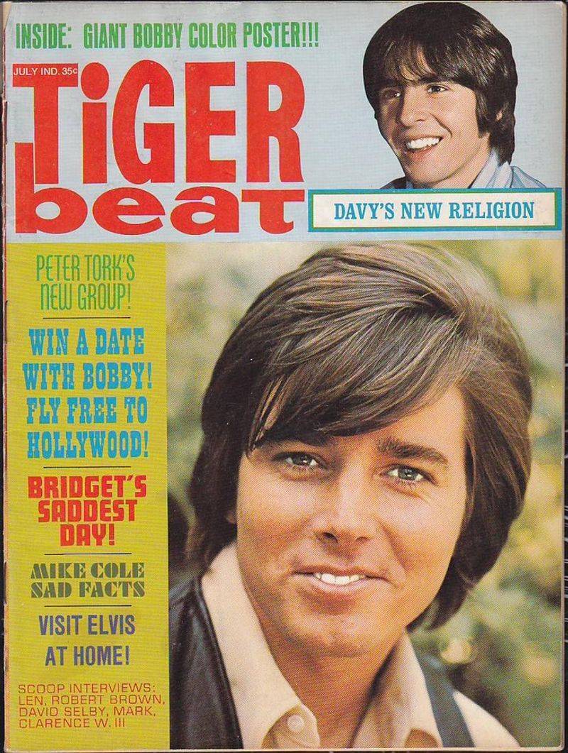 That Signature Smile on Tiger Beat Covers