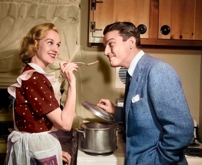 Wives Were Expected to Serve Dinner the Moment the Husband Got Home