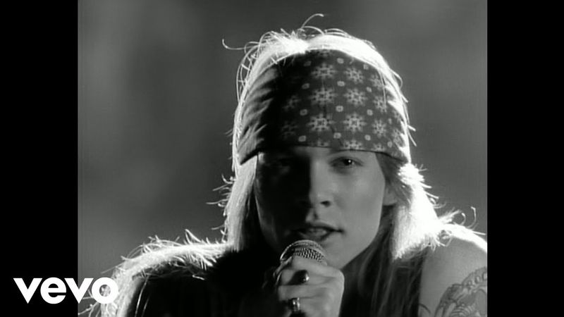 Sweet Child o’ Mine – Guns N’ Roses (1987)