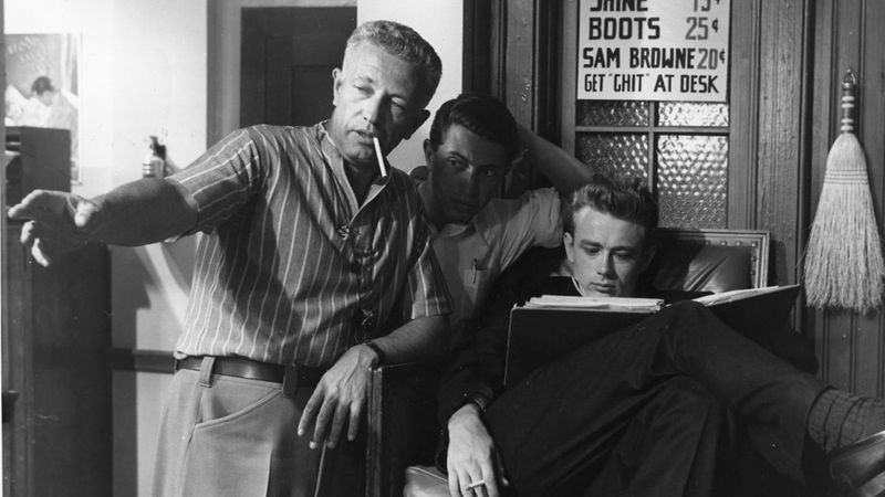 Nicholas Ray, American film director (“Rebel Without a Cause”), 1981