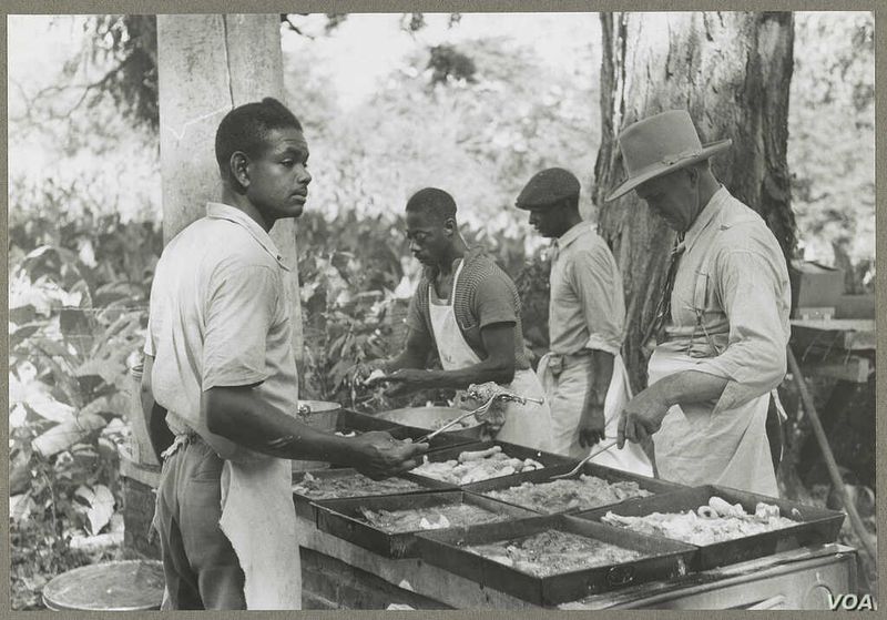 Food Was Scarce and Monotonous