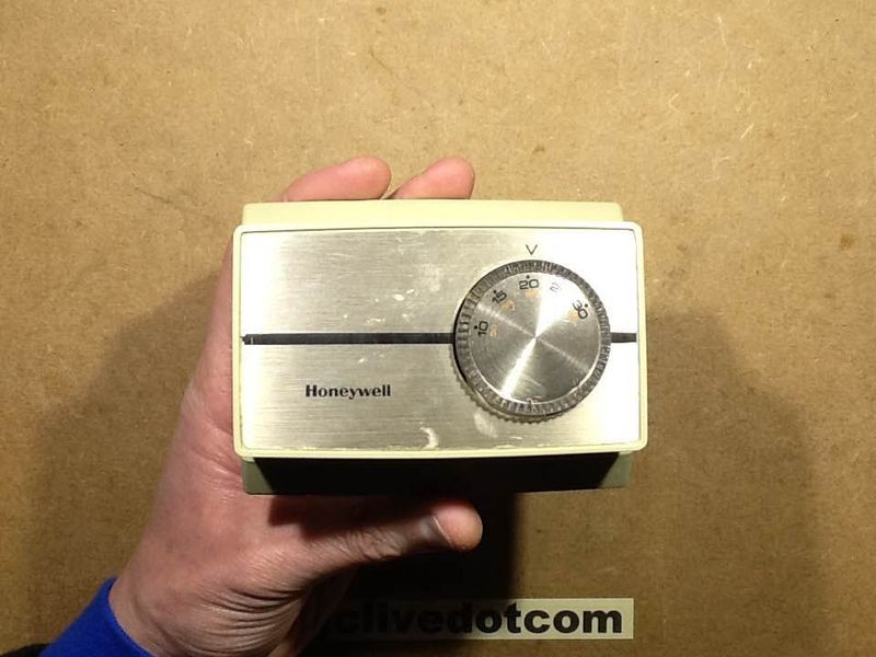 Touch the thermostat – Only Dad controlled the heat!