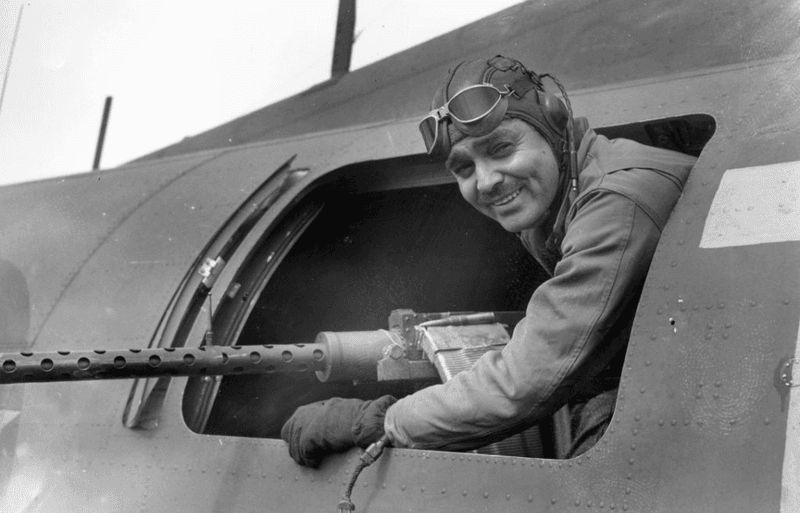 Clark Gable (WWII) – Gunner on B-17 Bombers