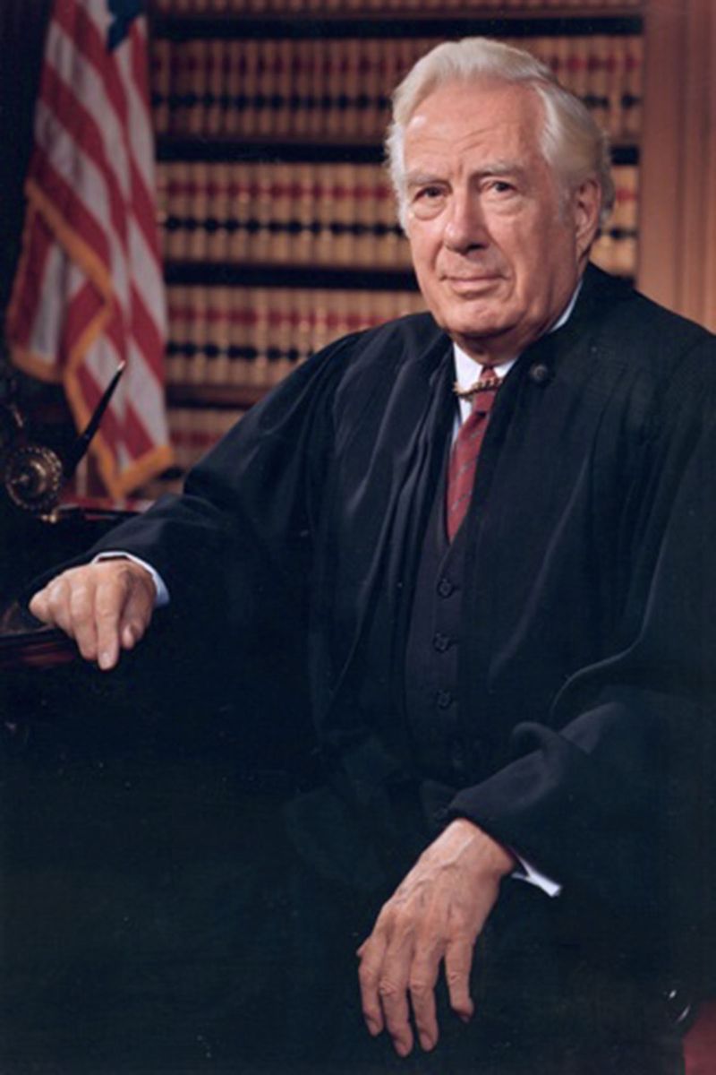 Warren E. Burger, U.S. Chief Justice – 1995