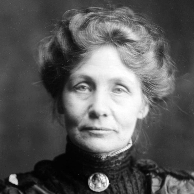 Emmeline Pankhurst, British suffragette leader, 1928