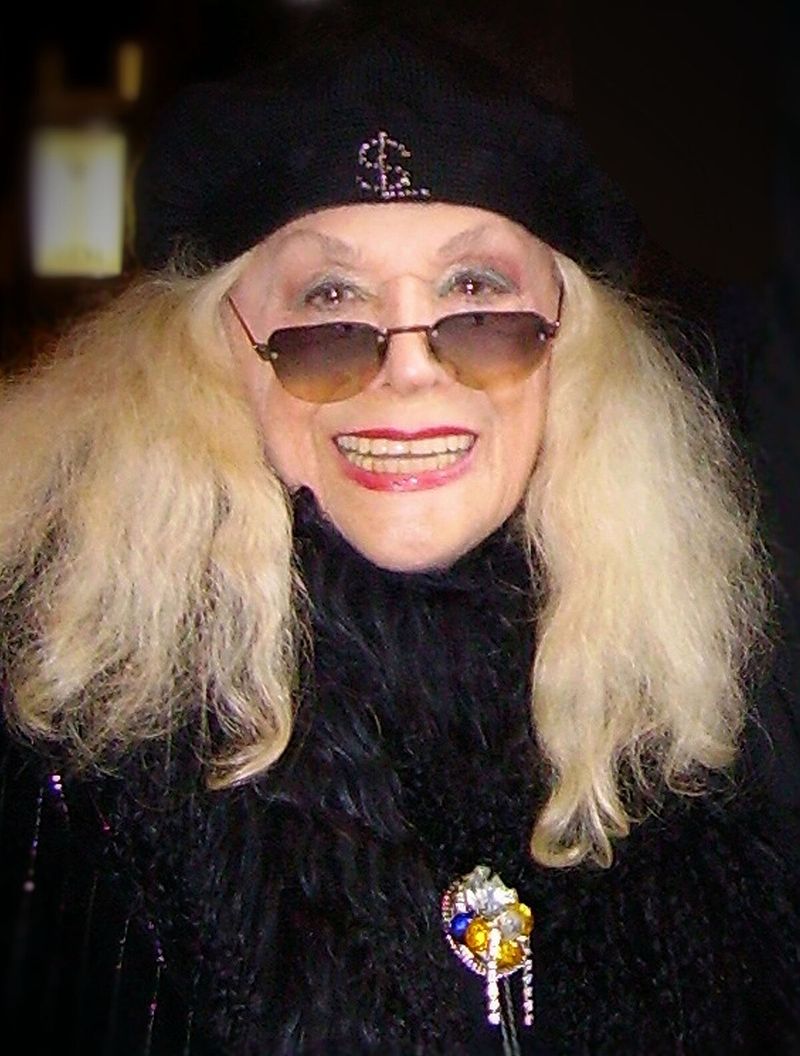 Sylvia Miles, American actress, 2019