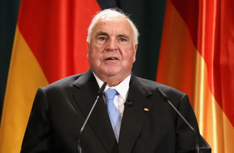 Helmut Kohl, German chancellor & architect of reunification, 2017