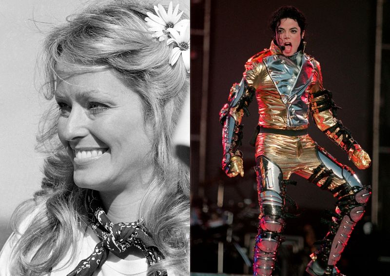 Farrah Fawcett and Michael Jackson — June 25, 2009